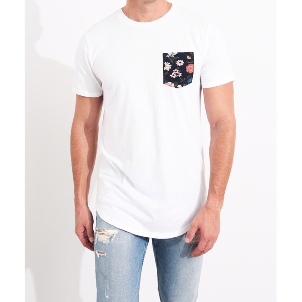 Hollister | Curved Hem Tee
